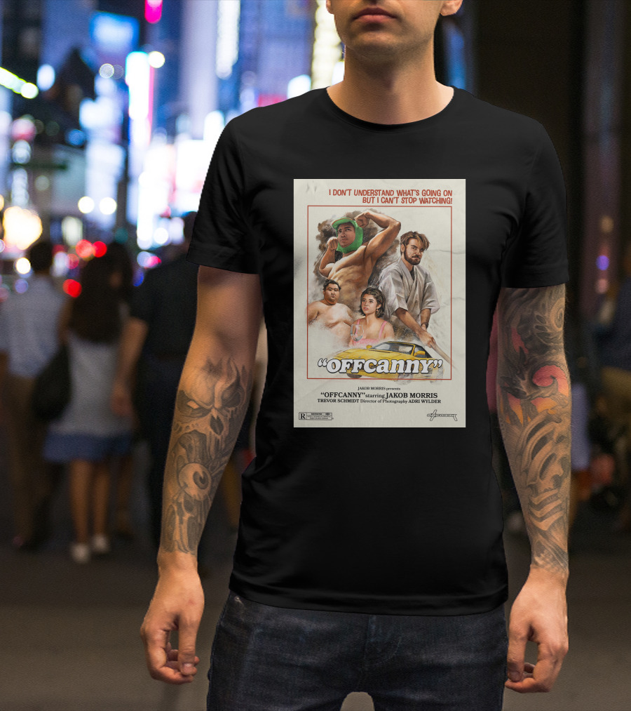 OFFCANNY Presents Jakob Morris Trevor Schmidt Adri Wilder Can't Stop Watching T-Shirt