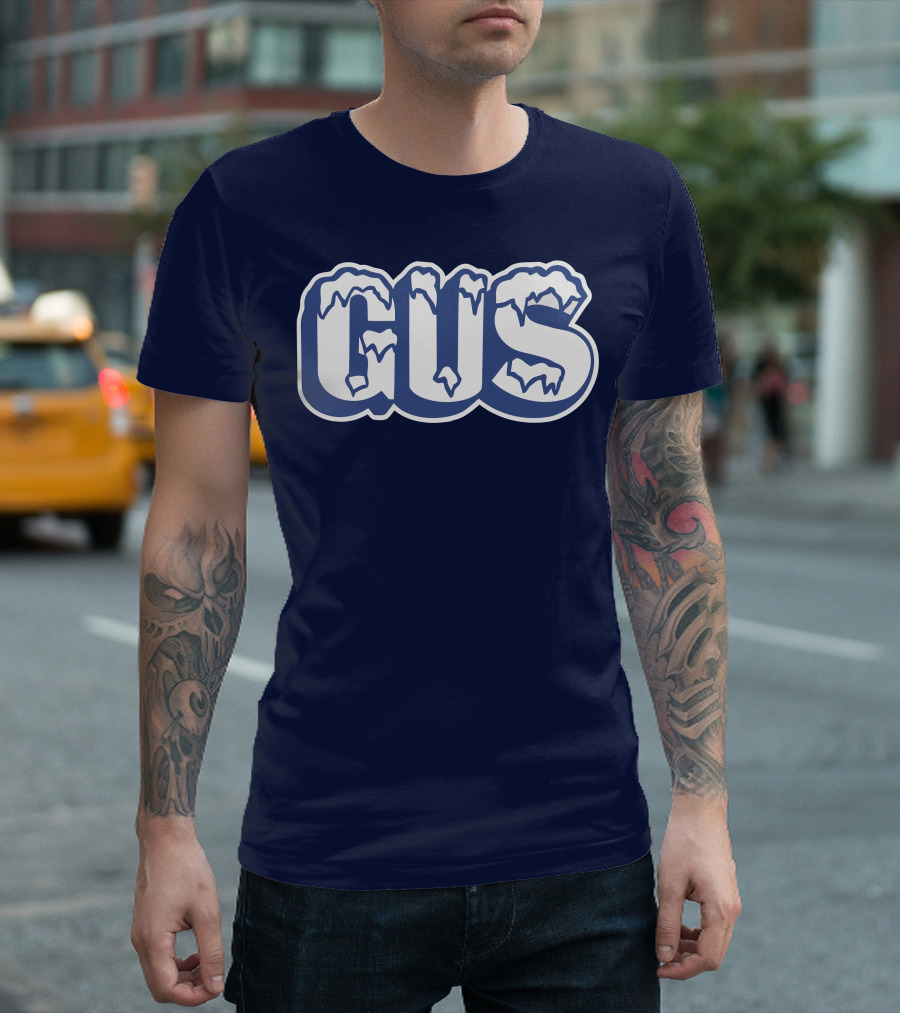 Gus Johnson Merch Ice Font T-Shirt