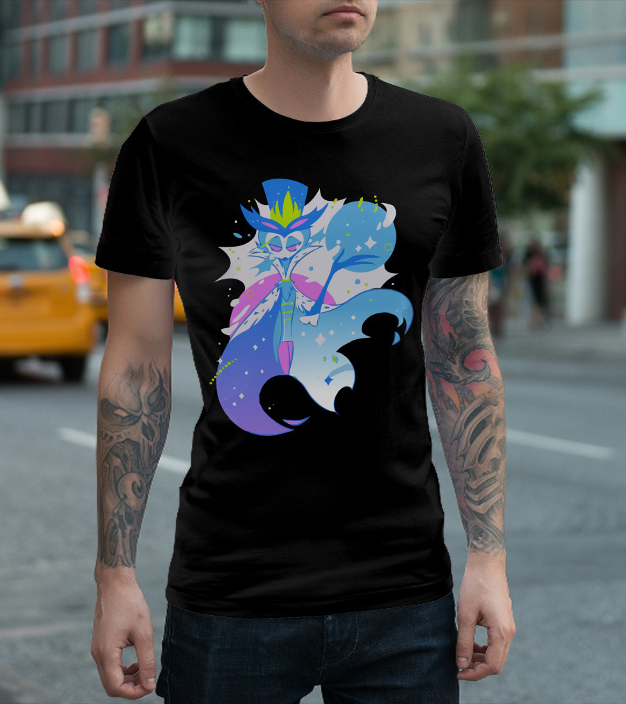 Hazbin Hotel New Merch Sir Pentious Vibrant Character T-Shirt