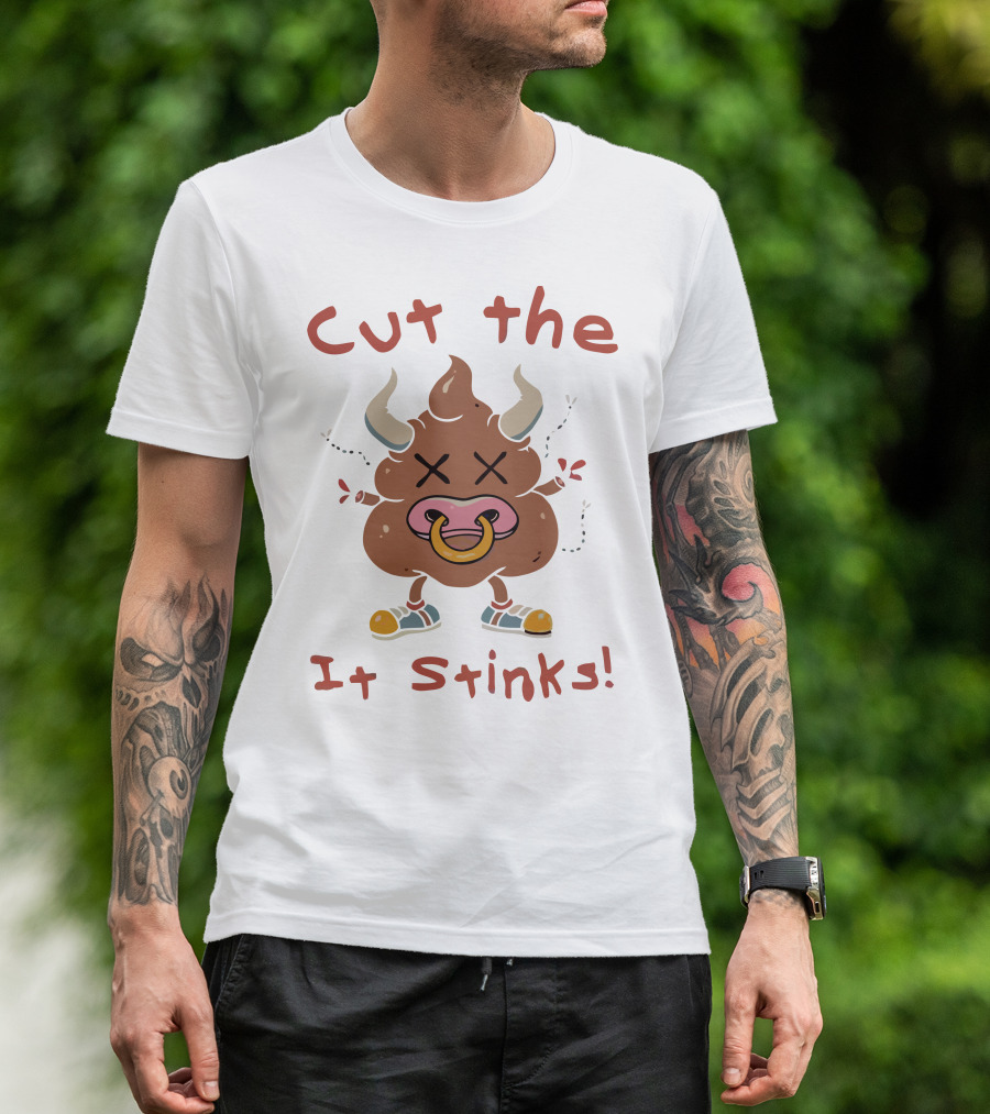 Cut The Bull It Stinks Vivziepop New Merch T-Shirt