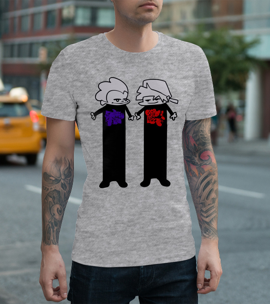 Sharkrobot Vivziepop Store Long Characters T-Shirt