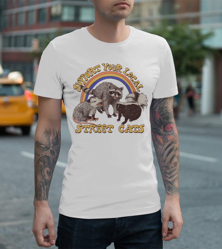 Support Your Local Street Cats Essential T-Shirt