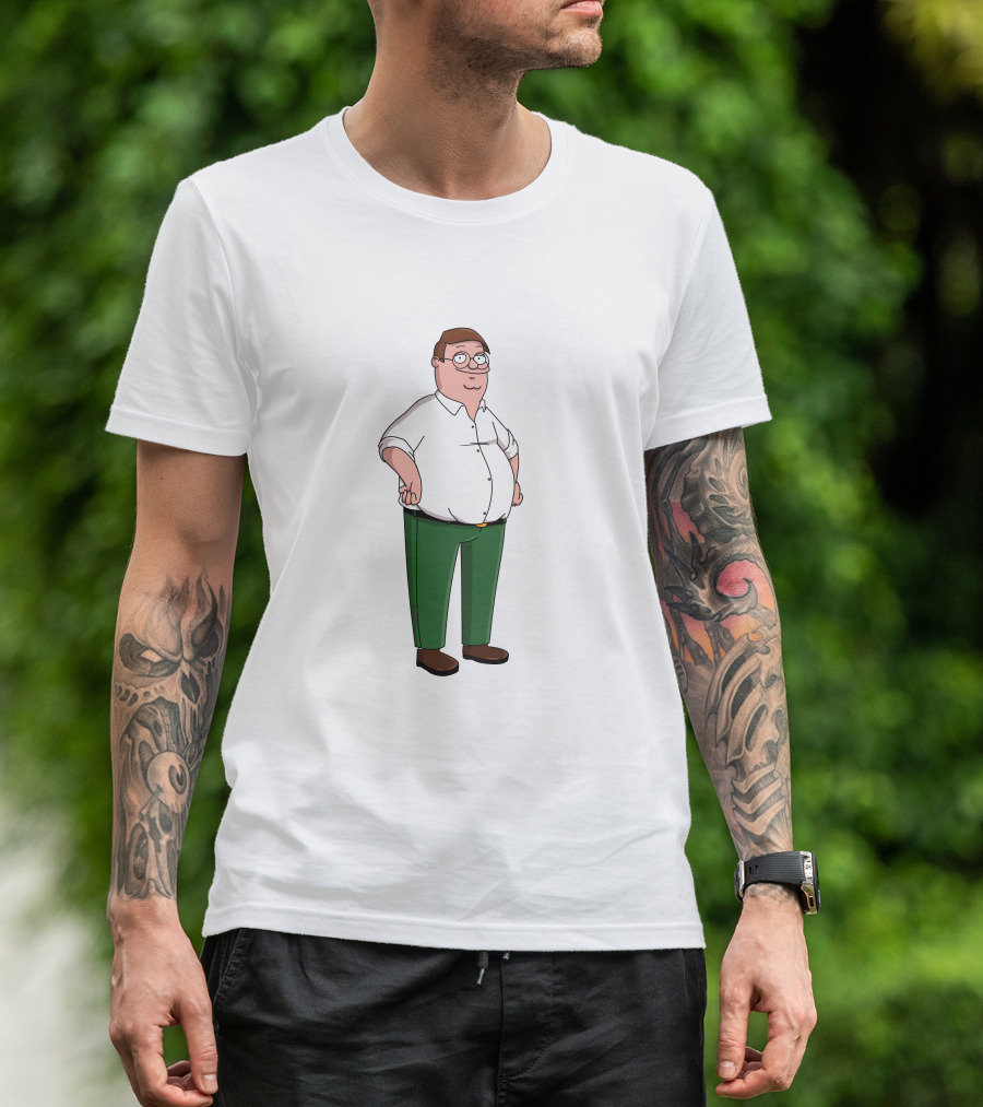Peter Griffin Bob's Burgers Mashup T-Shirt