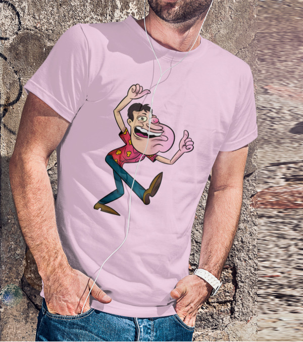 Family Guy Glenn Quagmire Psychedelic T-Shirt