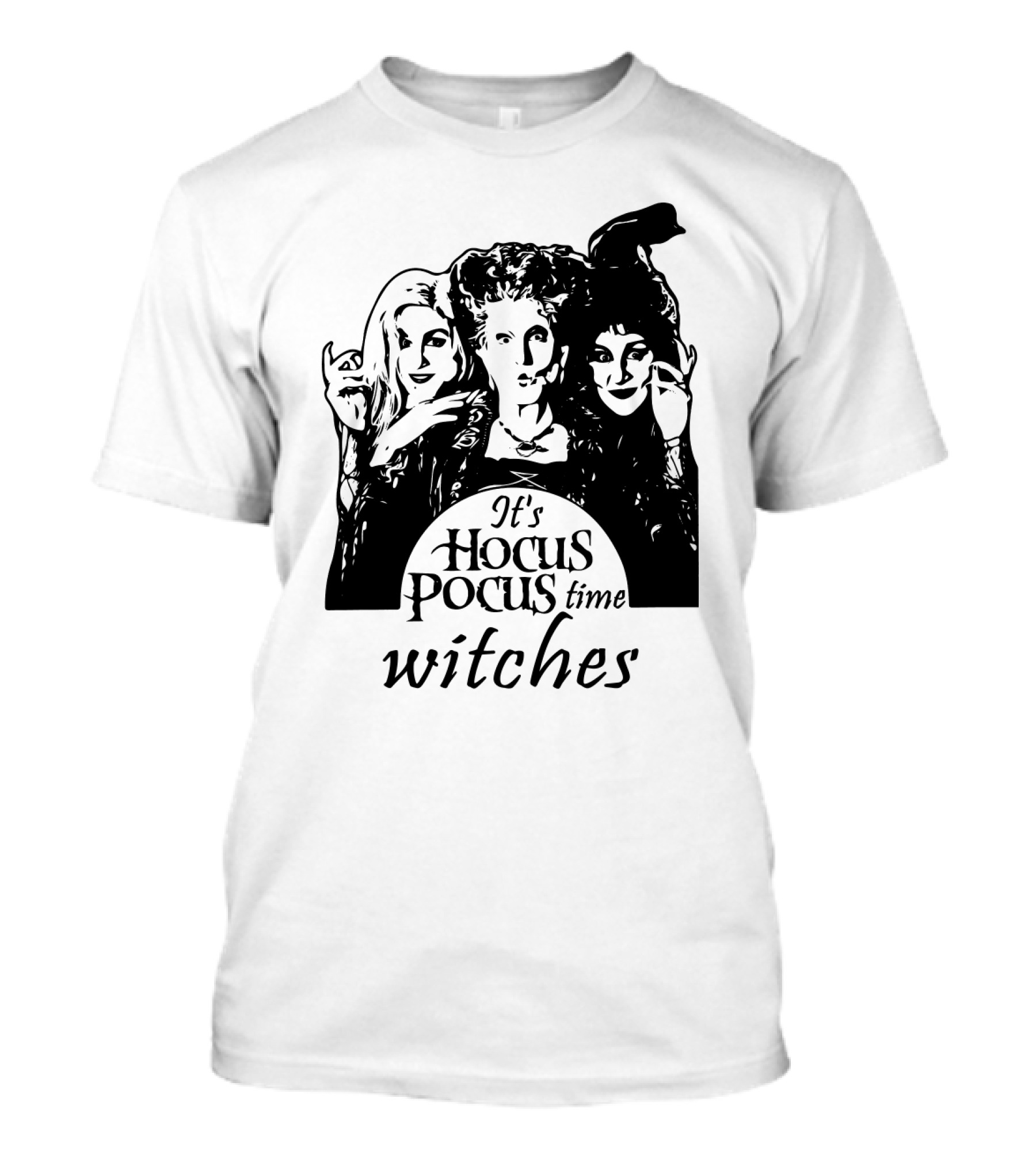 It's Hocus Pocus Time Witches T-Shirt