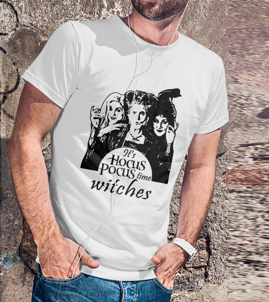 It's Hocus Pocus Time Witches T-Shirt