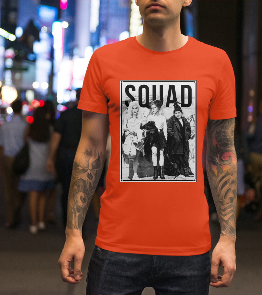 Squad Black And White Trio Vintage Style Hocus Pocus Aesthetic T-Shirt