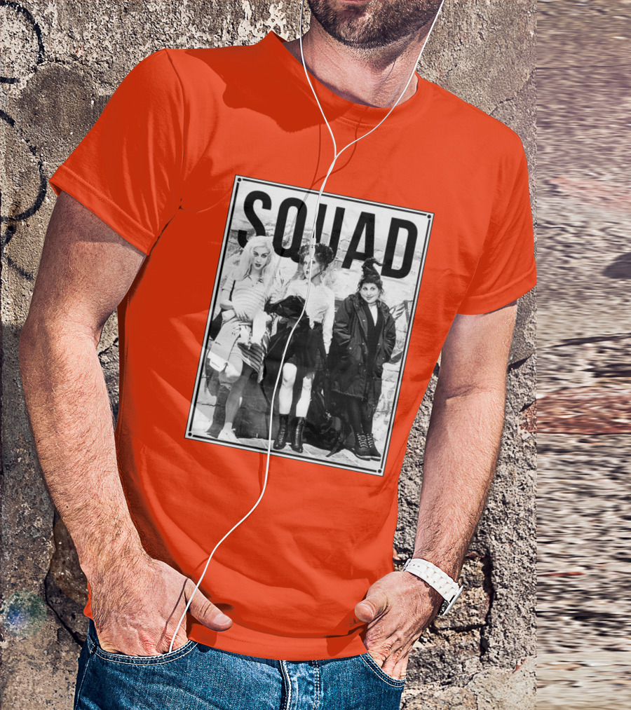 Squad Black And White Trio Vintage Style Hocus Pocus Aesthetic T-Shirt