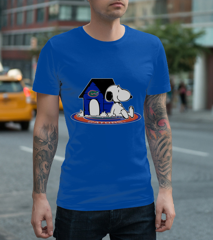 Snoopy Peanuts Florida Gators Fan Now And Forever Gators Football T-Shirt