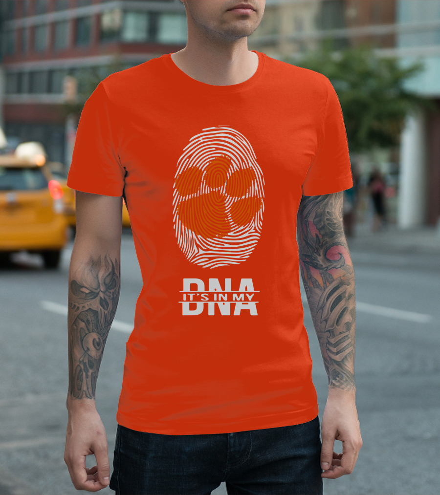 Clemson Tigers It's In My Dna Fingerprint T-Shirt