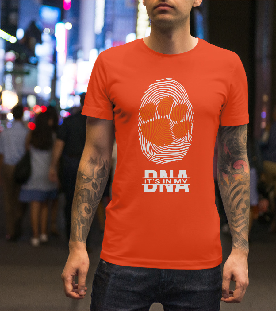 Clemson Tigers It's In My Dna Fingerprint T-Shirt