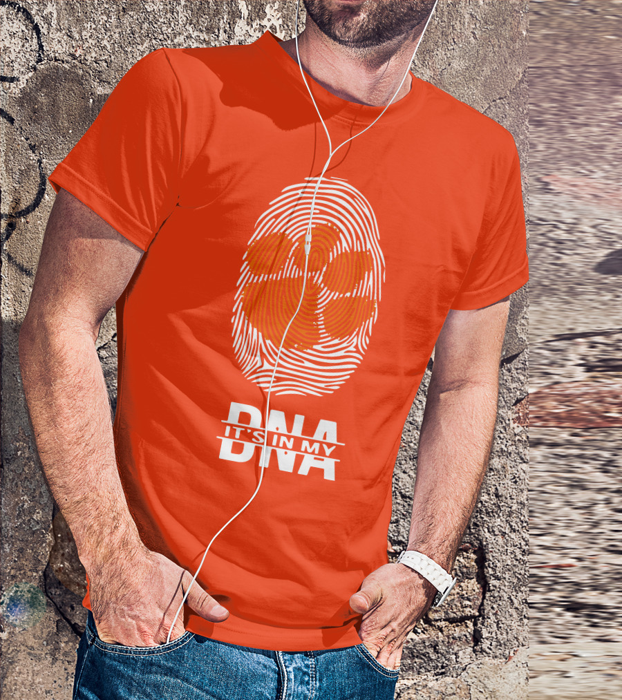 Clemson Tigers It's In My Dna Fingerprint T-Shirt