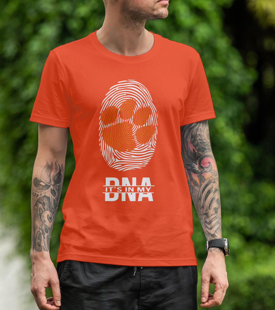 Clemson Tigers It's In My Dna Fingerprint T-Shirt
