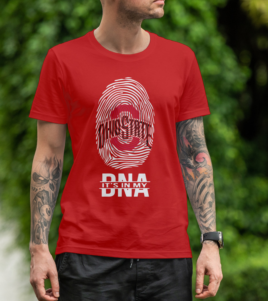 Ohio State Buckeyes Fingerprint It's In My DNA T-Shirt