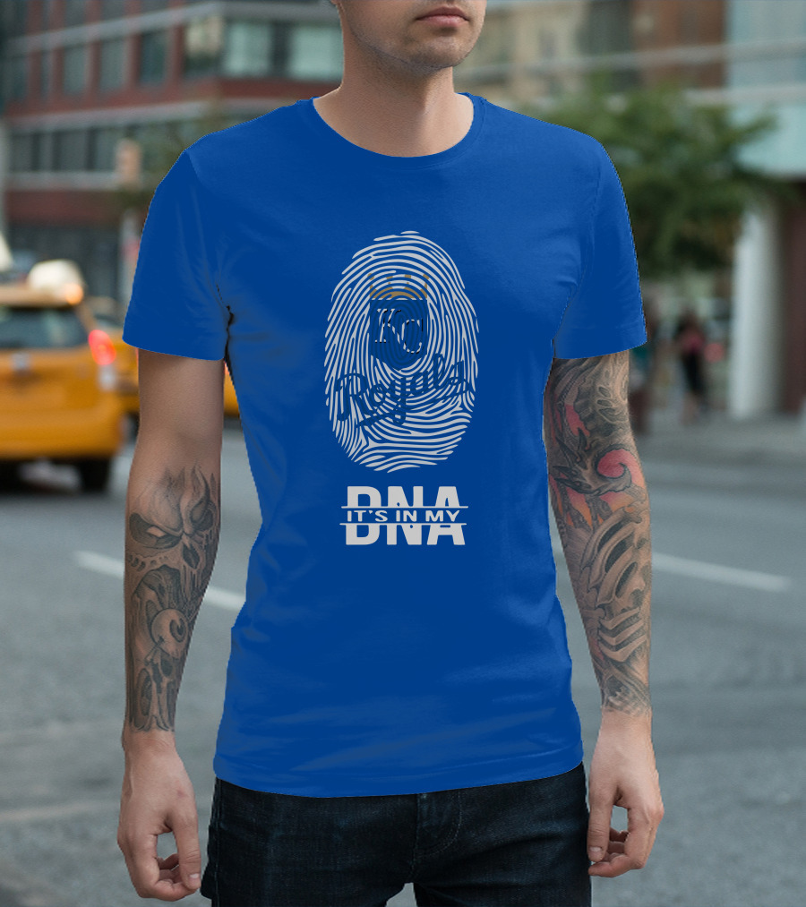 Kansas City Royals Fingerprint It's In My DNA T-Shirt