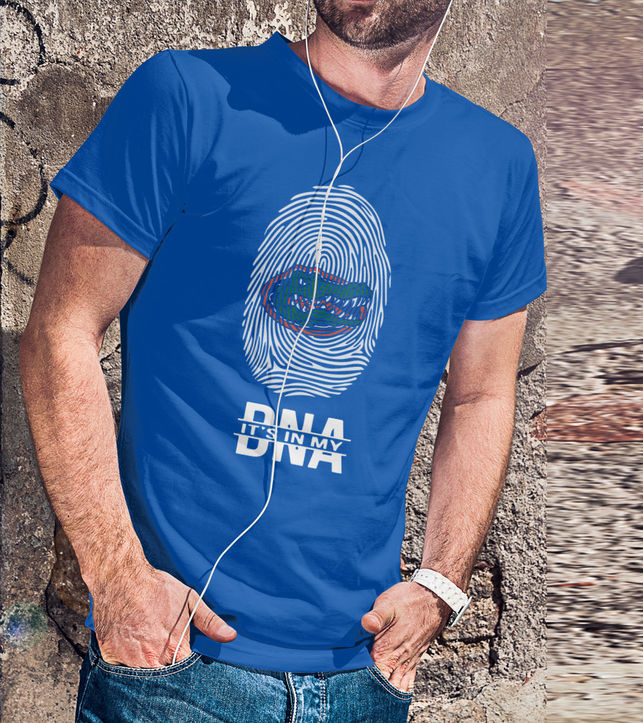 Florida Gators It's In My DNA Fingerprint T-Shirt