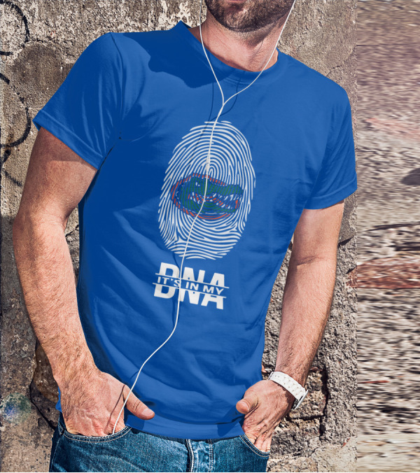 Florida Gators It's In My DNA Fingerprint T-Shirt