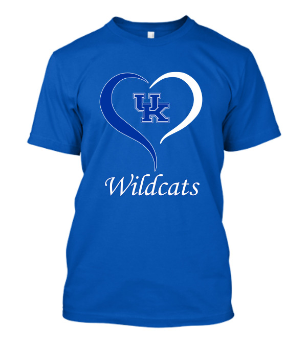 UK Wildcats Heart Wildcats T-Shirt