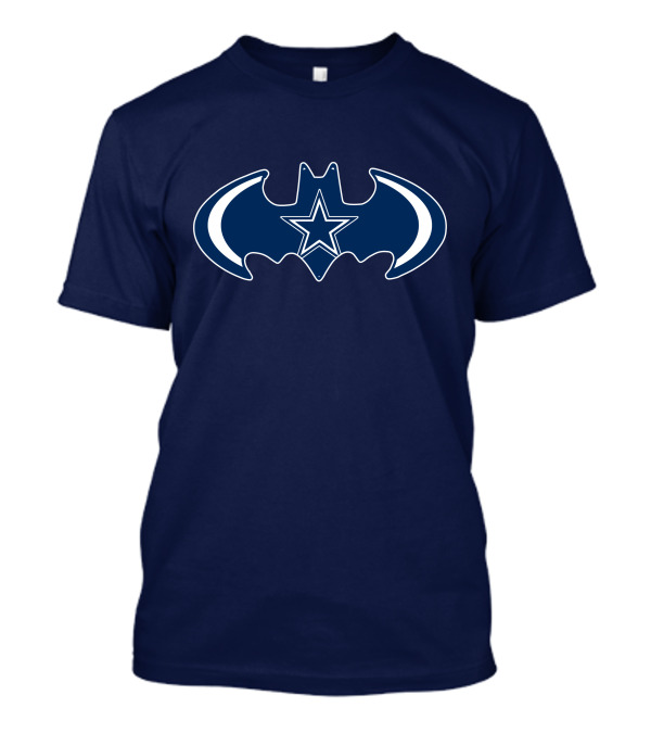 Dallas Cowboys Are Coming Batman Symbol Star T-Shirt