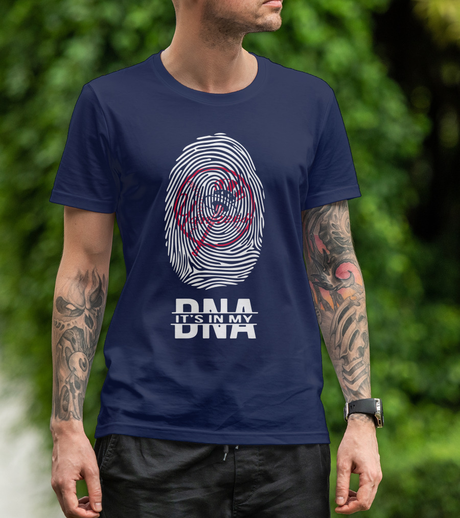 New York Yankees DNA Fingerprint It's In My DNA T-Shirt