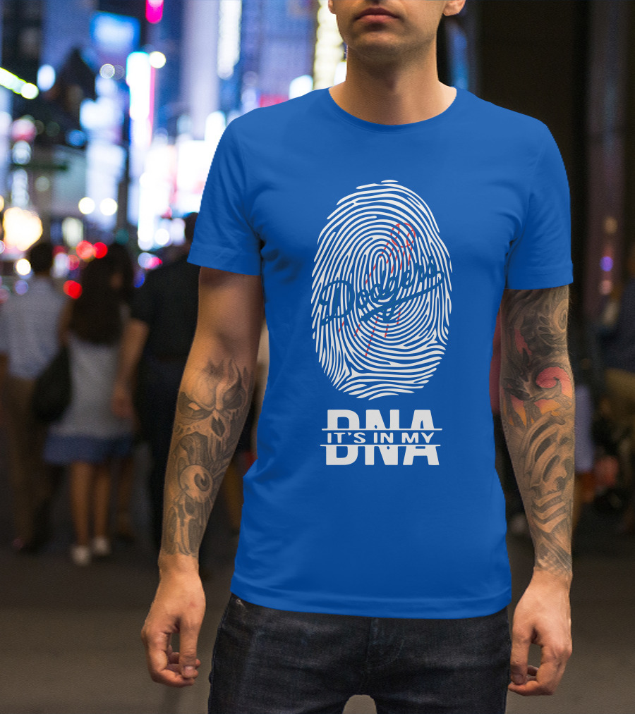 Los Angeles Dodgers Dna It's In My Dna T-Shirt