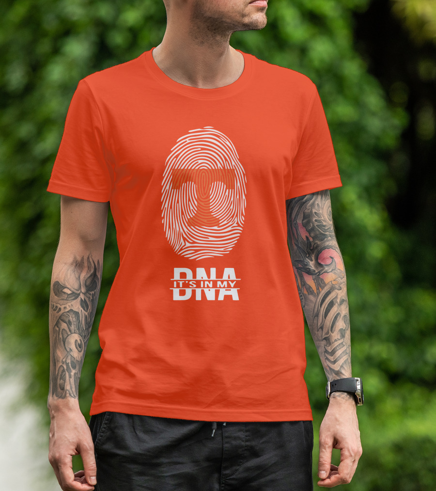 Tennessee Volunteers It's In My Dna Fingerprint Style T-Shirt