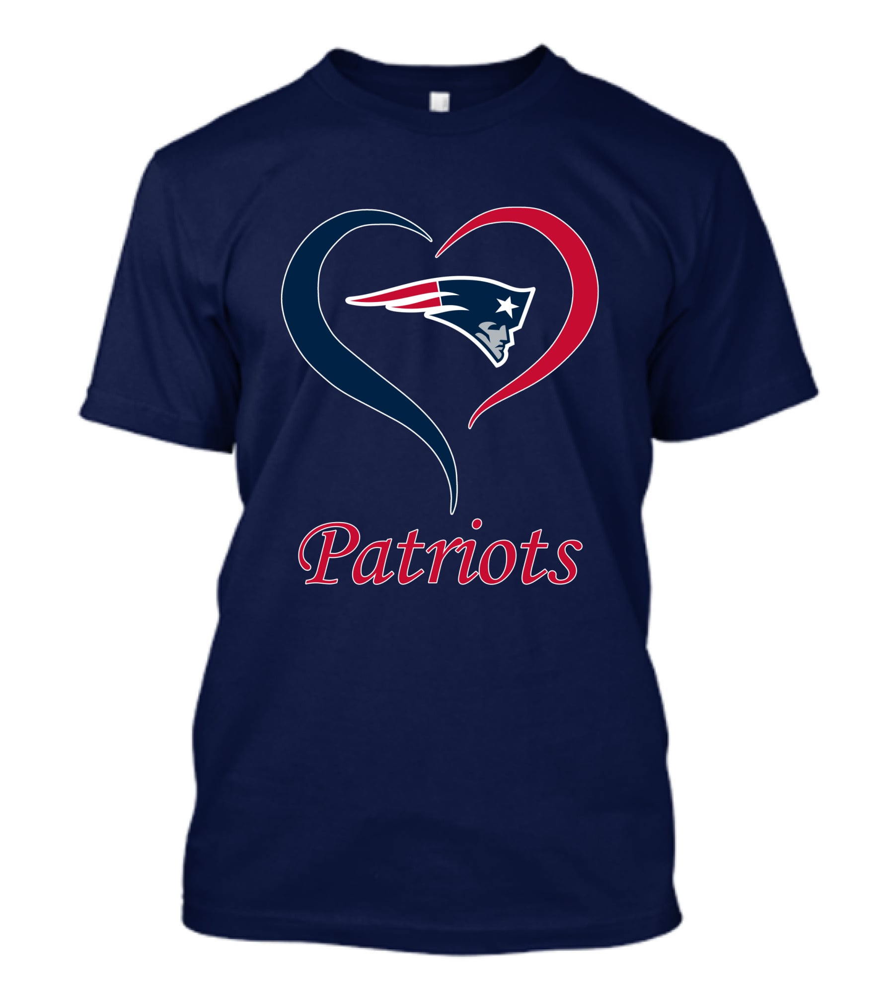Patriots New England Heart T-Shirt