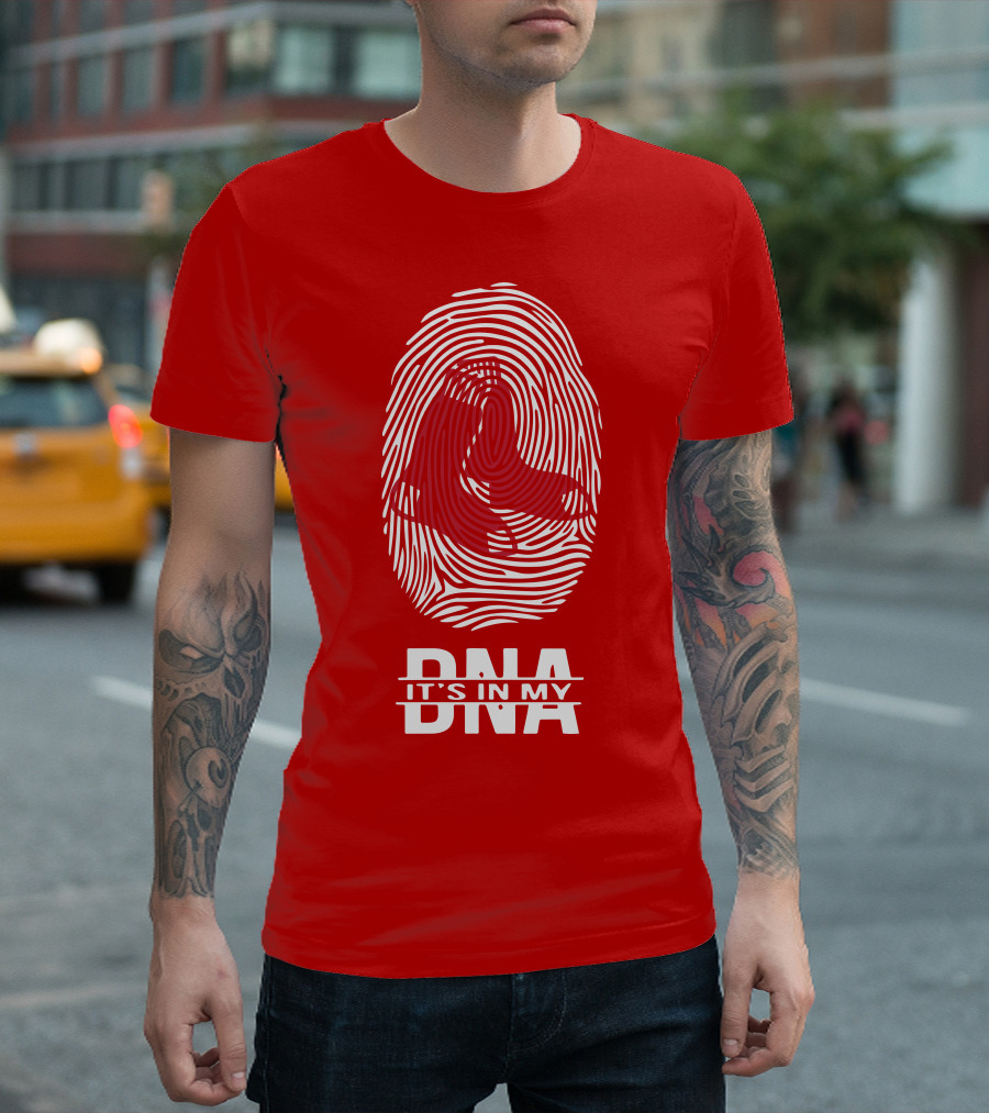 Boston Red Sox It's in My DNA Fingerprint Sox T-Shirt