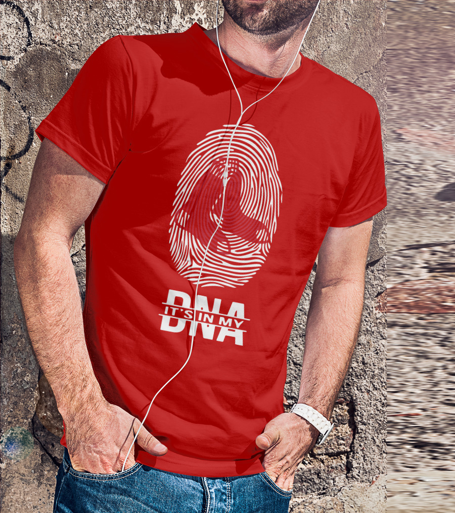 Boston Red Sox It's In My DNA Fingerprint Sox T-Shirt