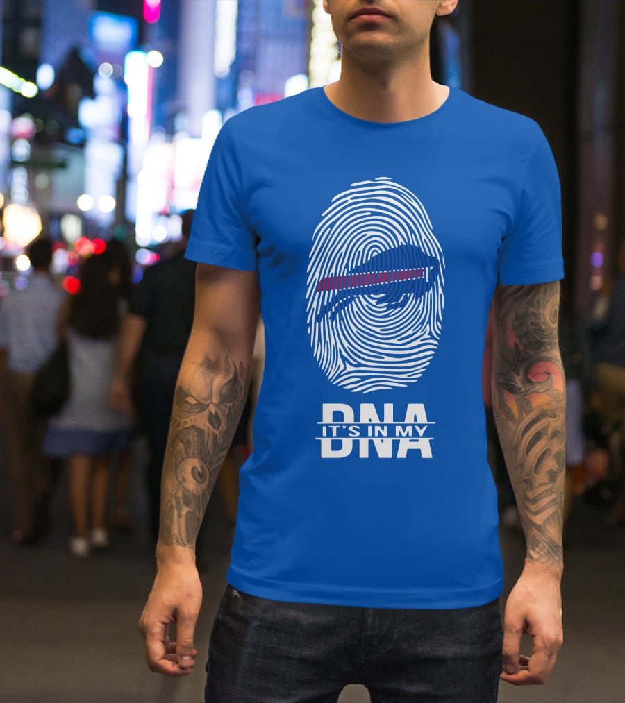 Buffalo Bills It's In My Dna Fingerprint T-Shirt