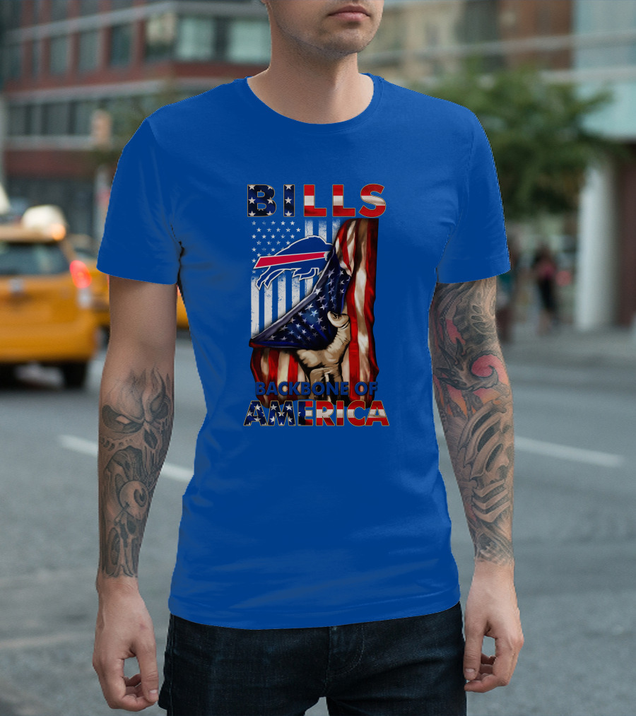 Bills Buffalo Backbone Of America T-Shirt