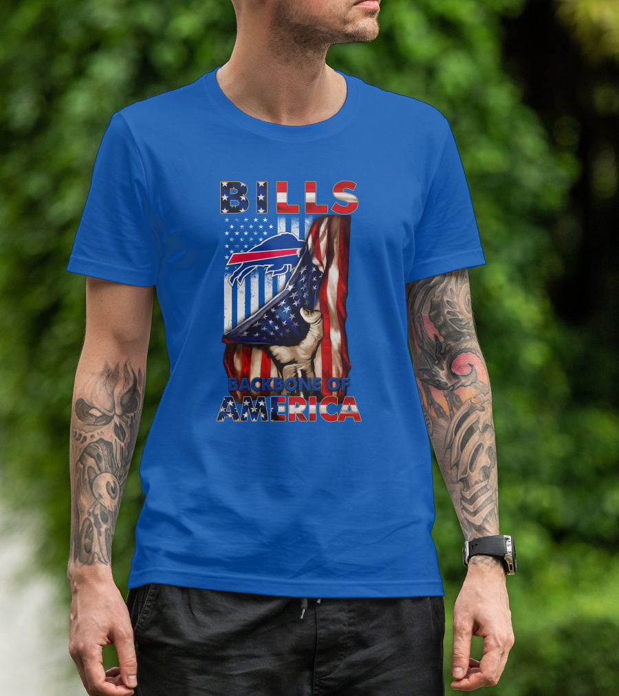 Bills Buffalo Backbone Of America T-Shirt