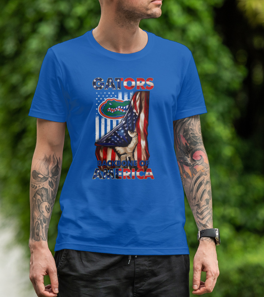 Gators Backbone Of America Florida Gators T-Shirt