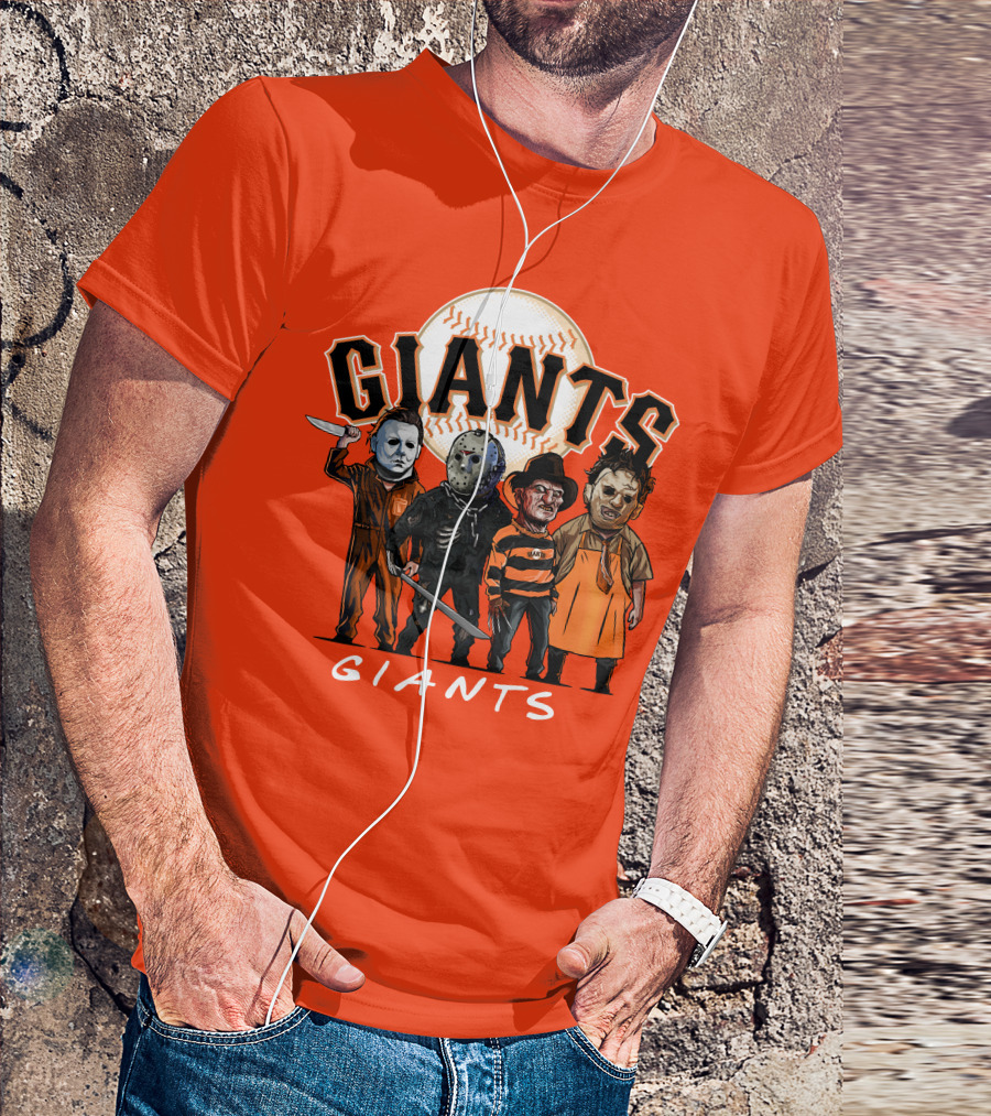 Giants Halloween The Slasher Squad T-Shirt