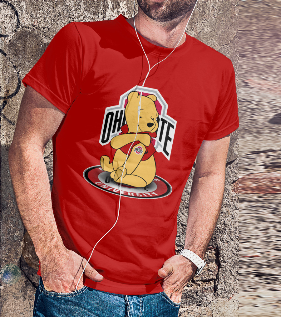 Ohio State Buckeyes Winnie The Pooh University T-Shirt