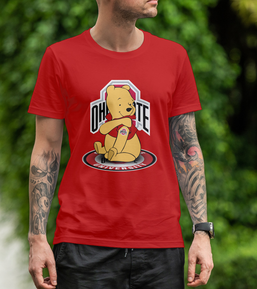 Ohio State Buckeyes Winnie The Pooh University T-Shirt