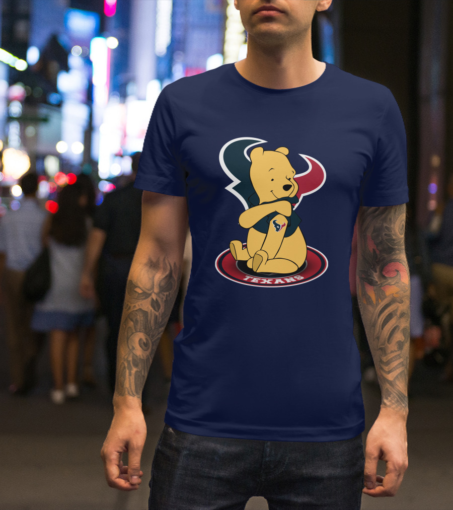 Houston Texans Winnie The Pooh Texans T-Shirt