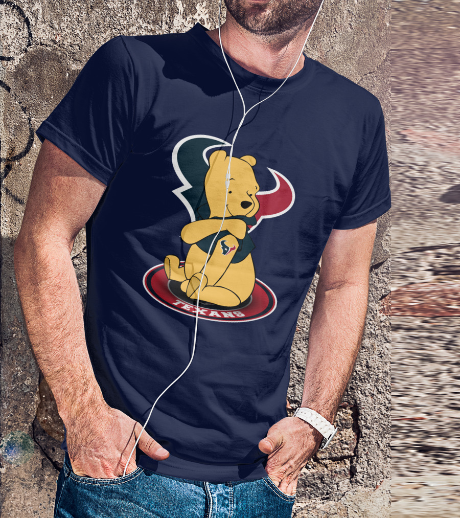 Houston Texans Winnie The Pooh Texans T-Shirt