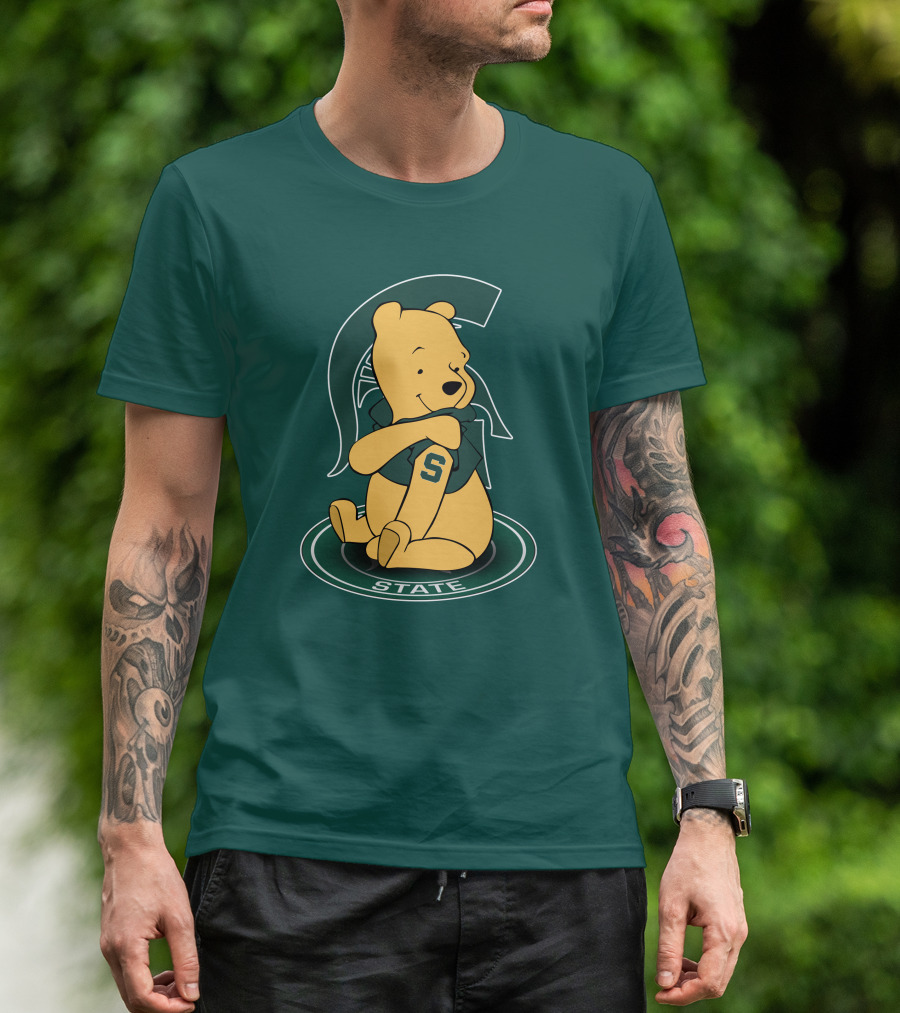 Michigan State Spartans Winnie The Pooh State T-Shirt