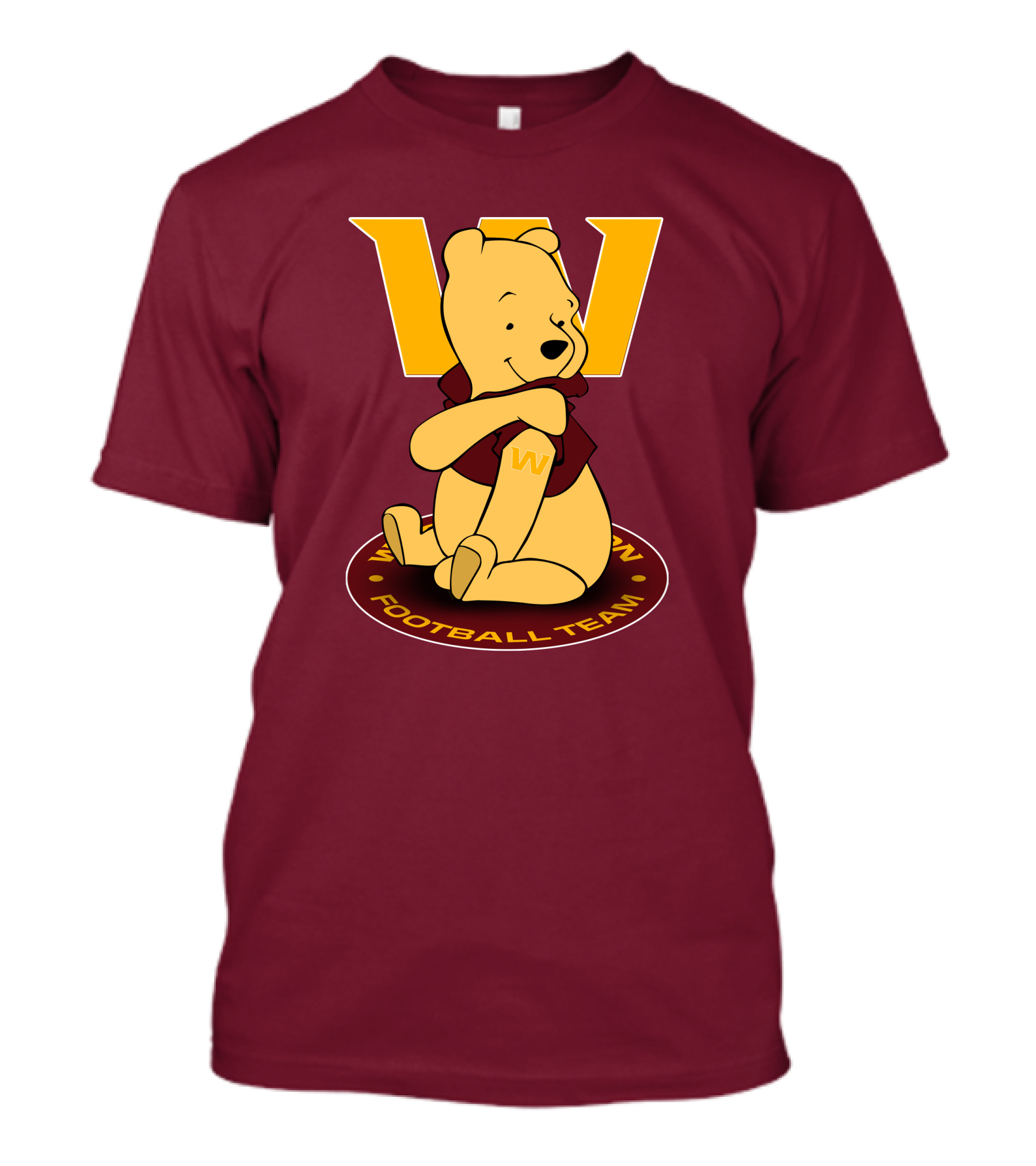 Washington Football Team W Winnie The Pooh T-Shirt