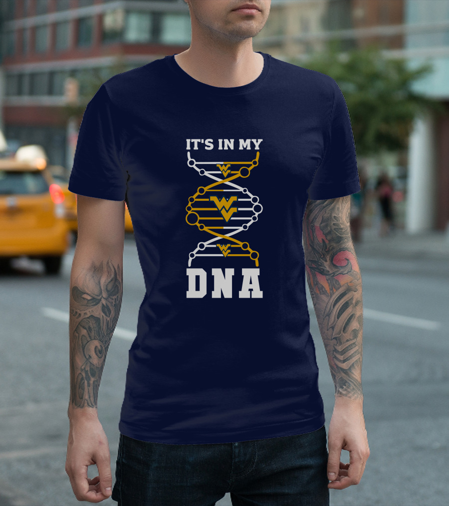West Virginia Mountaineers It's In My DNA WVU T-Shirt