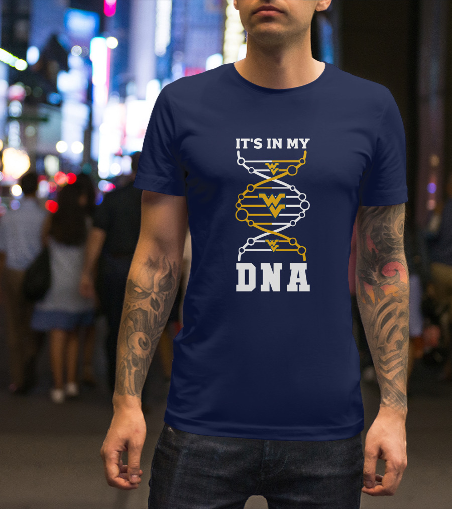 West Virginia Mountaineers It's In My DNA WVU T-Shirt