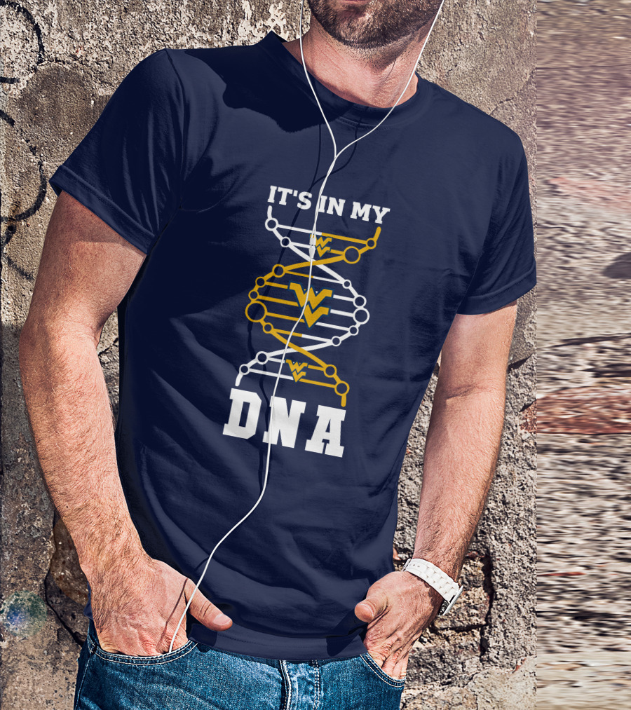 West Virginia Mountaineers It's In My DNA WVU T-Shirt