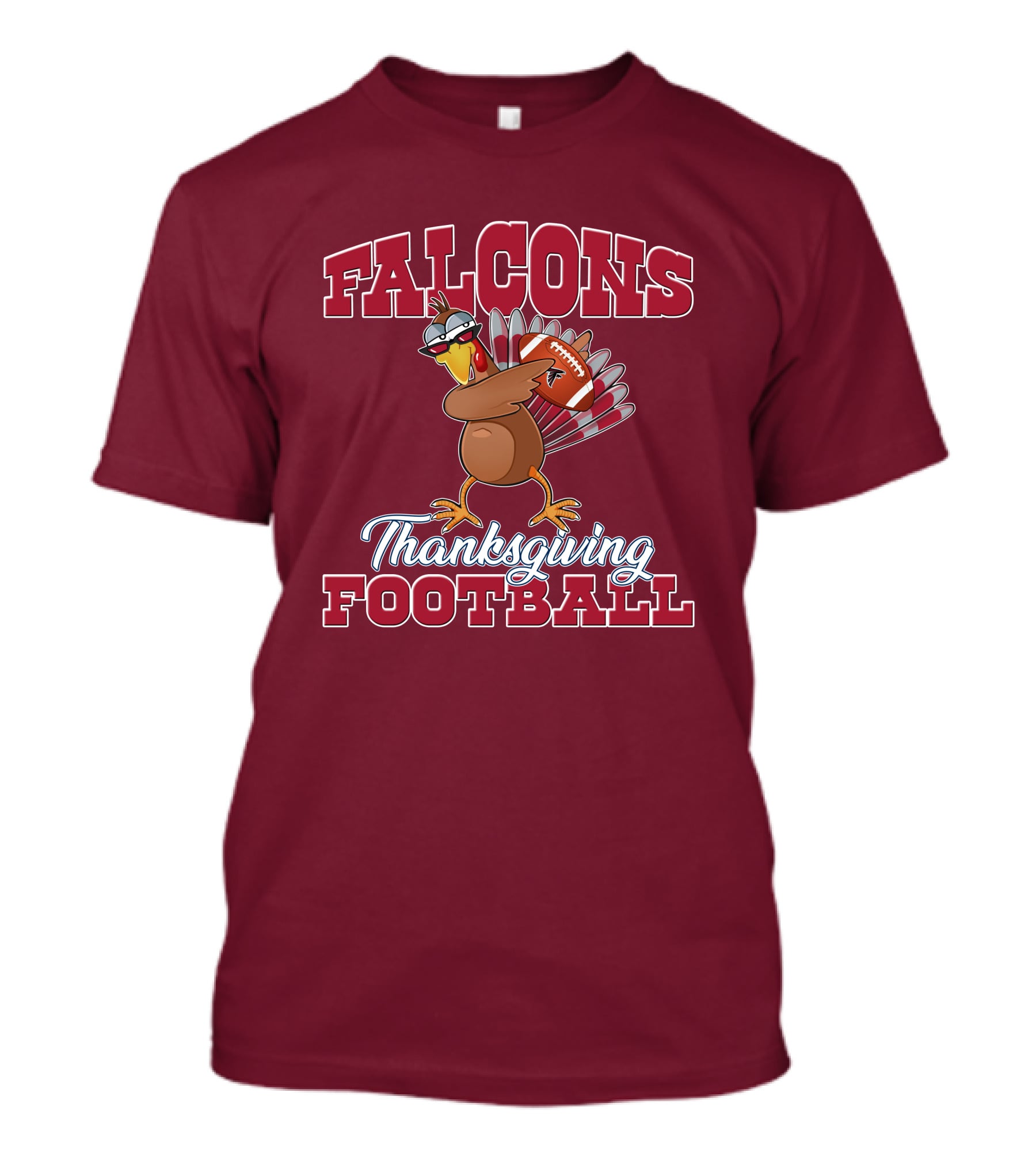 Falcons Thanksgiving Football T-Shirt