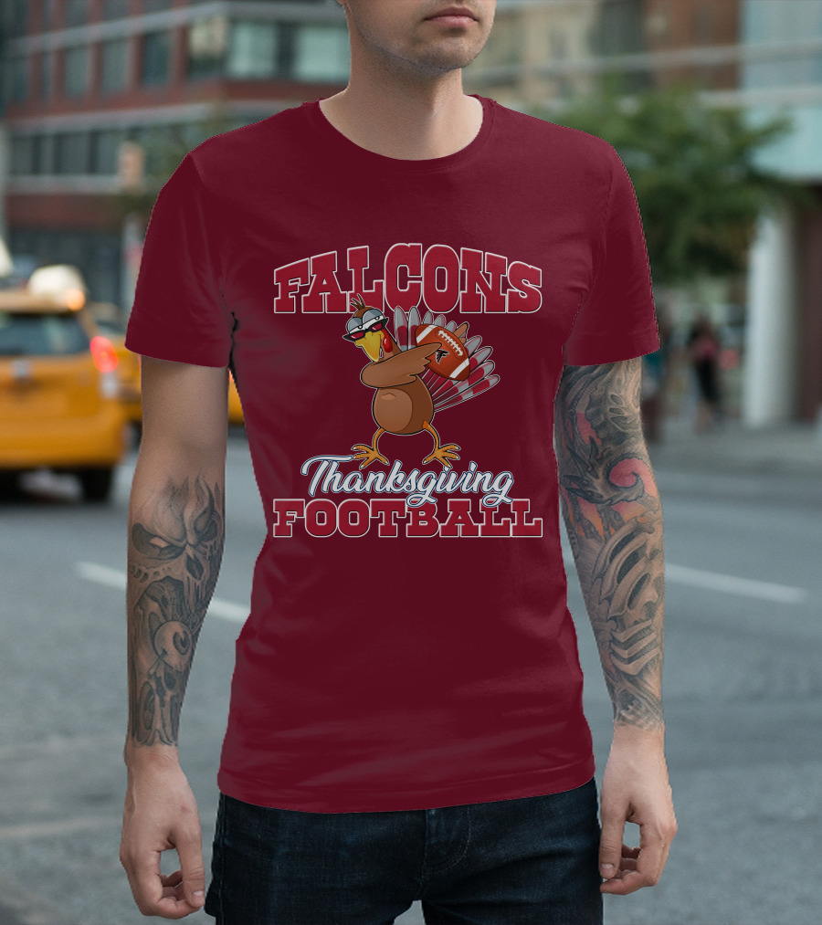 Falcons Thanksgiving Football T-Shirt