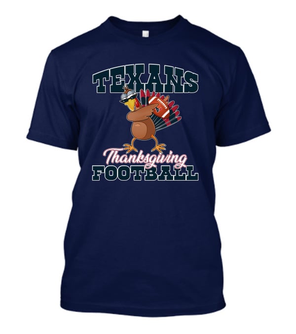 Texans Thanksgiving Football T-Shirt