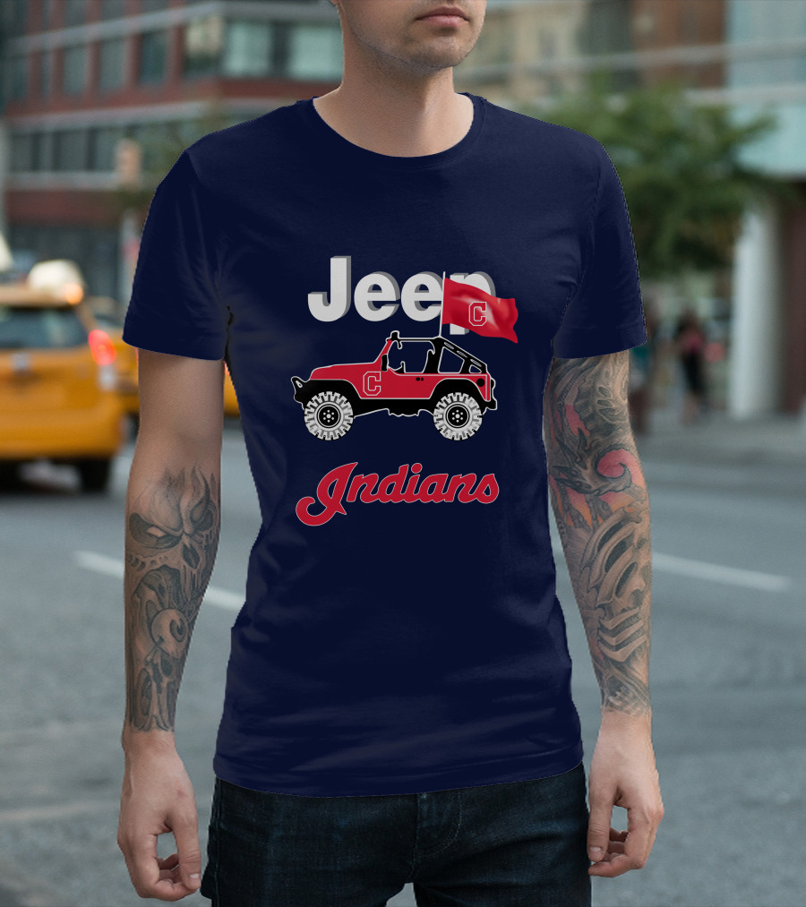 Jeep Indians C Flag T-Shirt