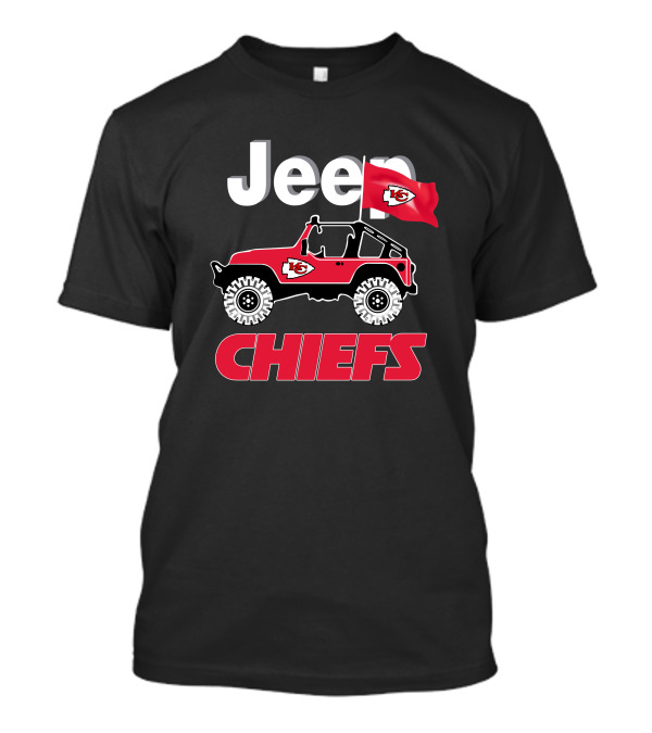 Jeep Kansas City Chiefs Red Flag T-Shirt