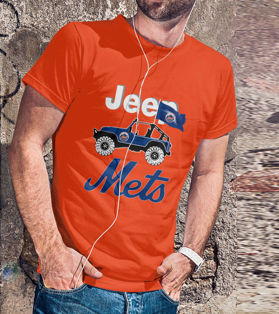 Jeep New York Mets Are Coming T-Shirt