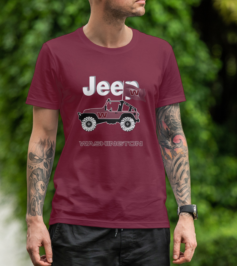 Washington Football Team Jeep Enthusiast T-Shirt